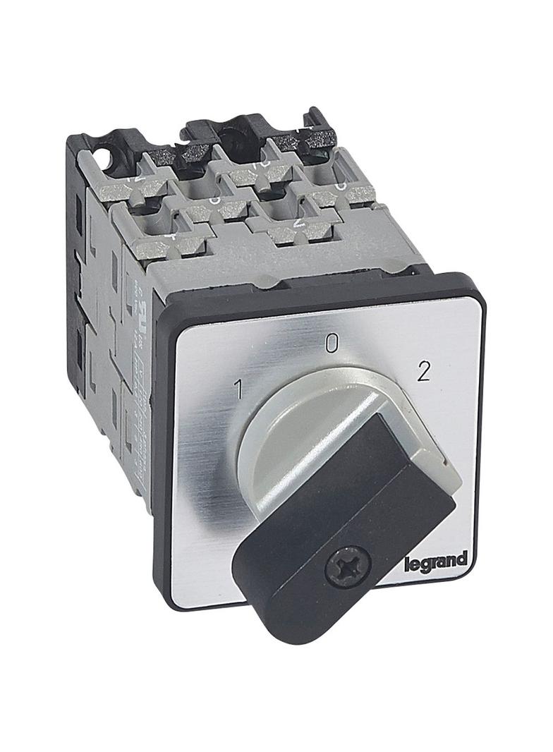 Przełącznik Krzywkowy 0-1-2 Pr12 16A 4P 027433 LEGRAND