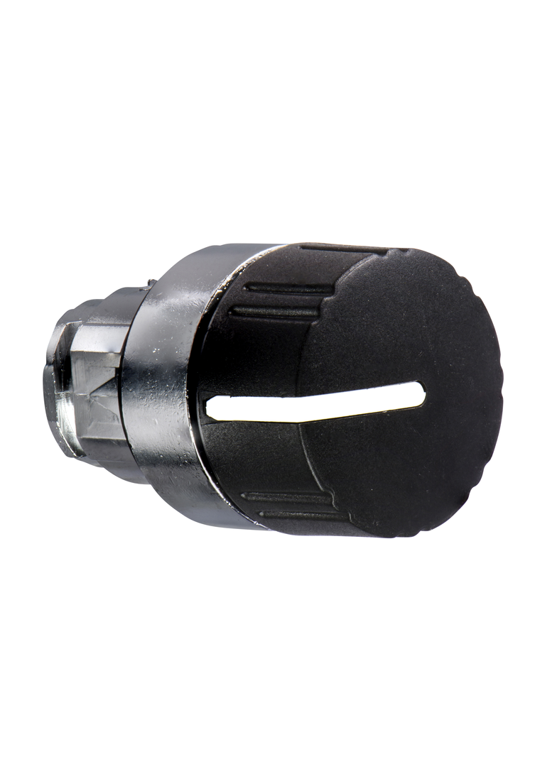 Harmony XB4 Przełącznik 3 położeniowy czarny do środka z pokrętłem metalowy ZB4BD59 Schneider