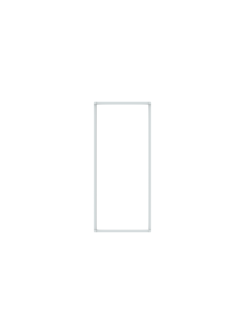 TZP208 Pokrywa ochrony przed dotykiem szerokość 2PW wysokość 8GU 1250mm