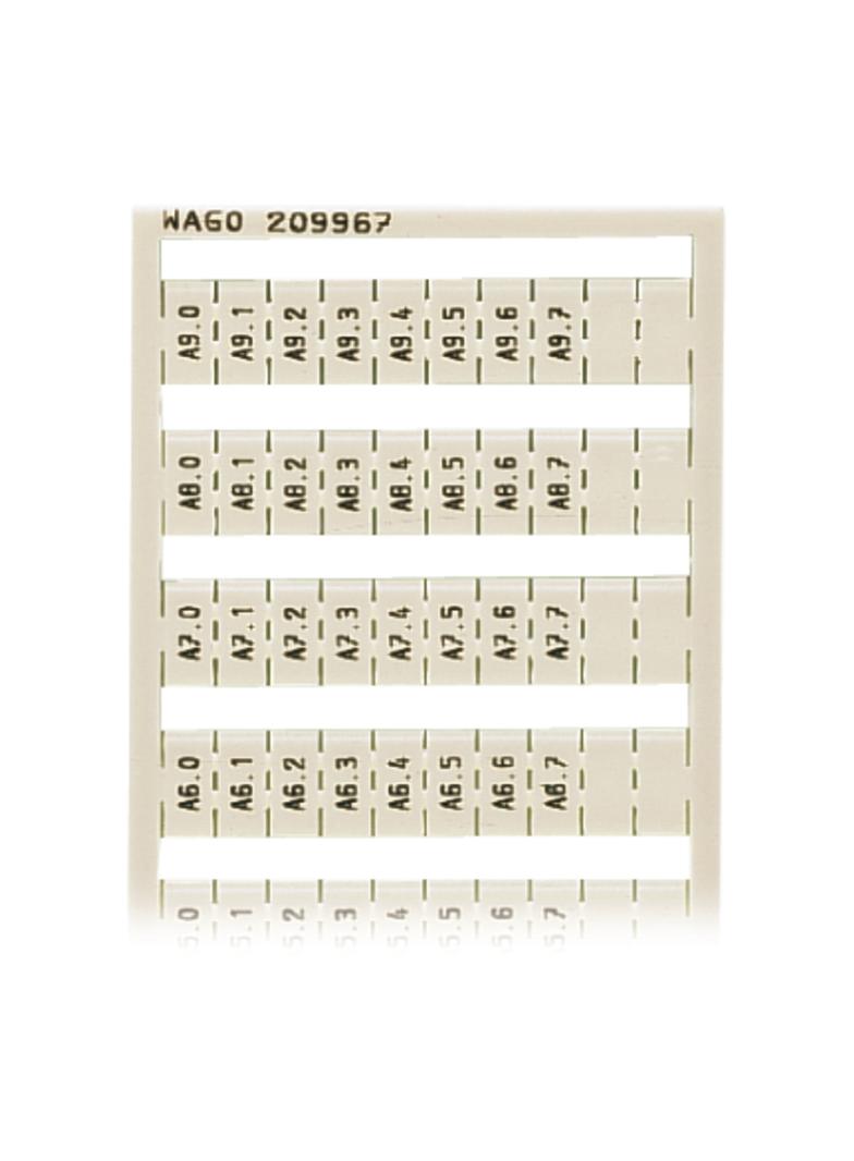 ramka z oznacznikami A0,0...A9,7