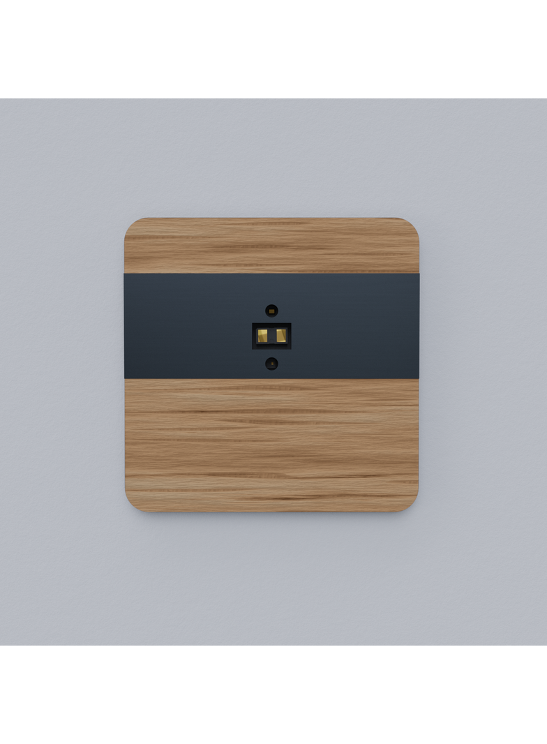 Laserowy czujnik odległości DRL-12, czujnik ruchu, dąb-antracyt