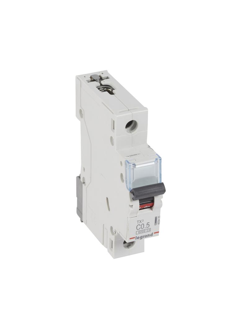 Wyłącznik Nadprądowy 1P C0,5A 6kA AC S301 TX3 403425 LEGRAND