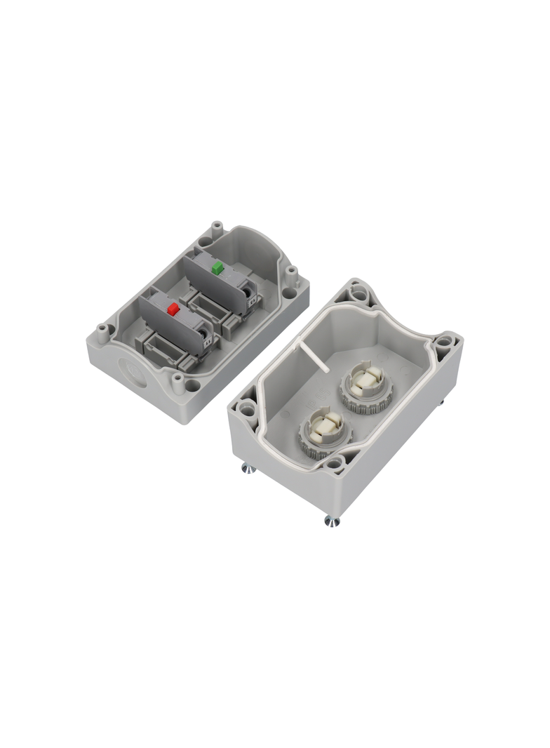 KASETA KOMPLETNA 2-OTWOROWA Z NAP. KZ,KC I 1 PRZEPUST M20