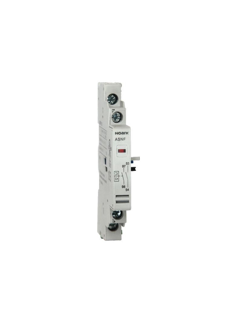 ASNF0110 Styk pomocniczy ze stykiem pomocniczym zadziałania 1NC(błąd)+1NO(pom) 108967 NOARK