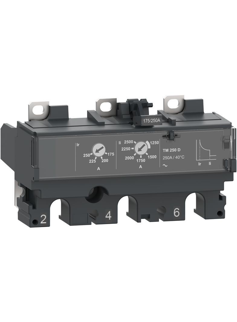 Wyzwalacz termomagnetyczny, ComPacT NSX, 3P3D, TM160D, do NSX250