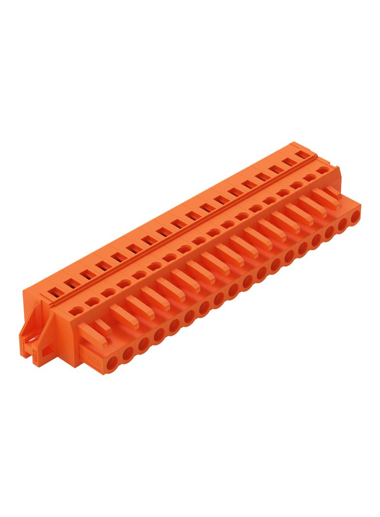 Gniazdo MCS-MIDI Classic 18-biegunowe pomarańczowe raster 5,08mm /10szt./ 231-318/031-000 WAGO