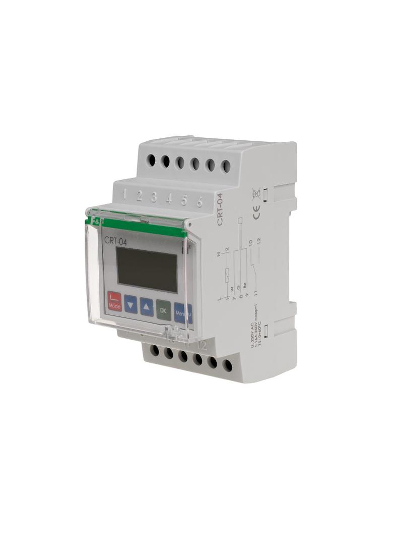 CYFROWY REGULATOR TEMPERATURY, ZAKRES REGULACJI 0-60° C, BEZ SONDY, I=16A, 3 MODUŁY