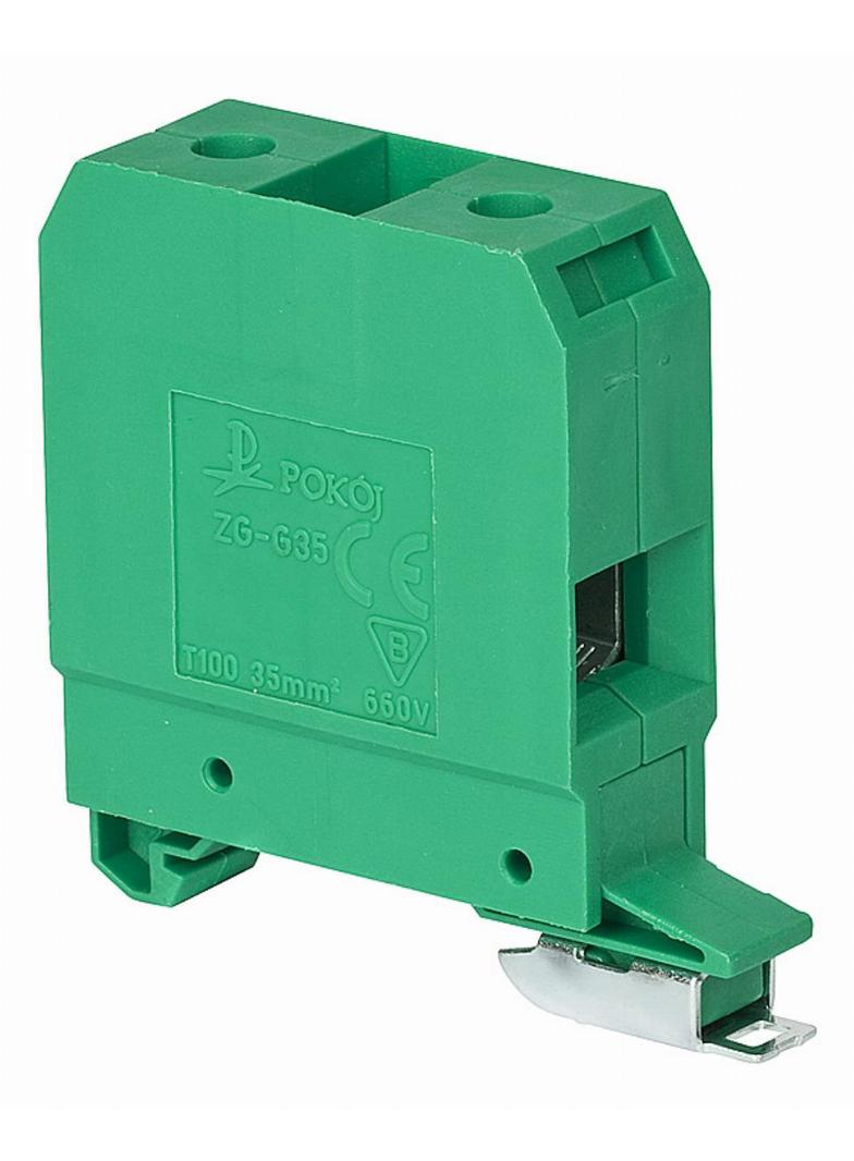 ZGAG35/TS35 ZŁĄCZKA K.ZIELONY