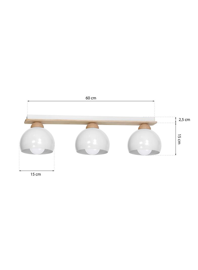 Milagro plafon Dama White 3xE27 MLP6460