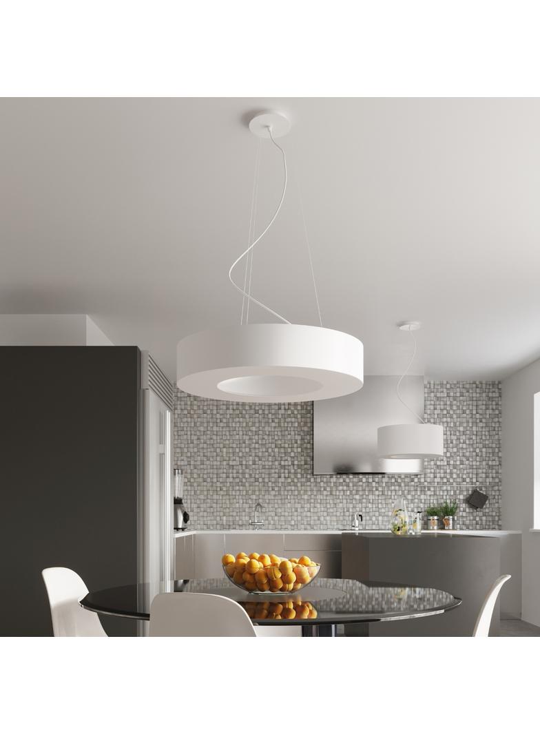 Sollux Żyrandol SATURNO SLIM 70 biały SL.0753