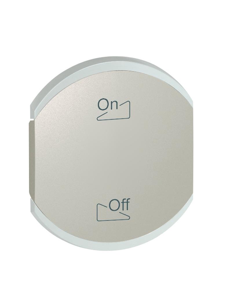 MY HOME SCS CELIANE - KLAWISZ STEROWNIKA WIELOFUNKCYJNEGO TYTANOWY, Legrand