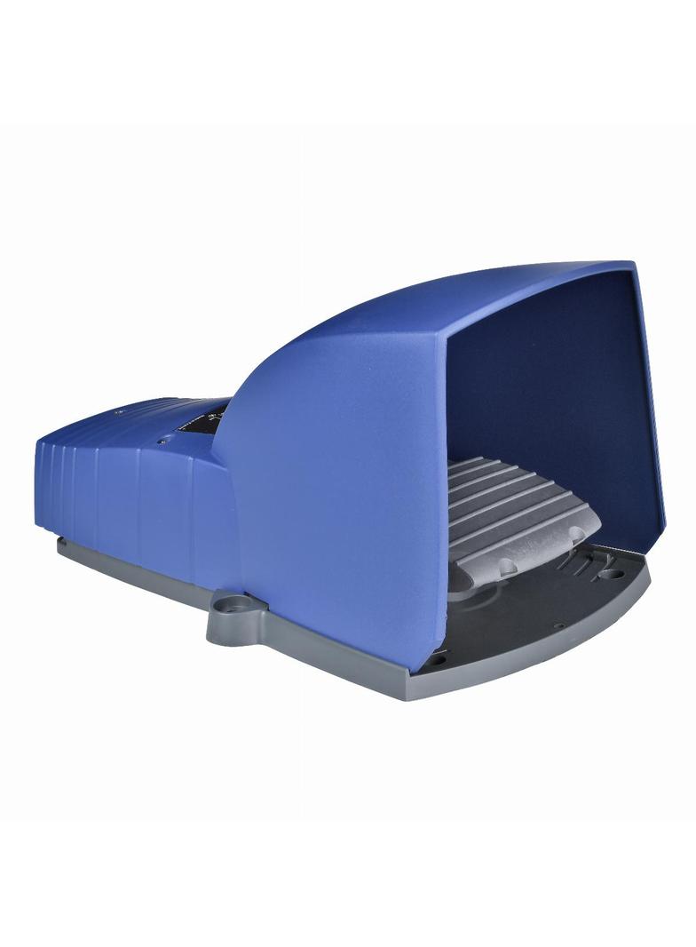 Harmony XPE Łącznik nożny pojedynczy z osłoną niebieski 1R + 1Z plastikowy XPEB310 Schneider