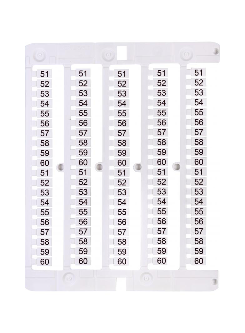 Oznacznik 51 do 60 (100 szt.) ES-NU0851560 003903102 ETI
