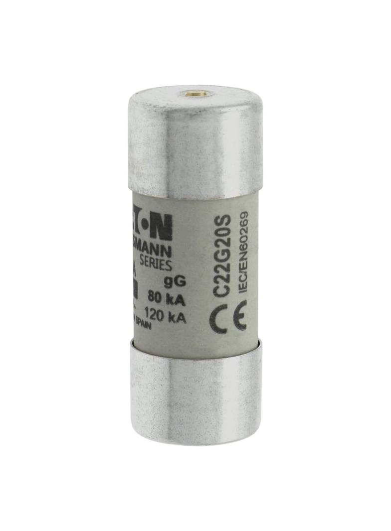 C22G20S Wkładka cylindryczna z wybijakiem 22x58 20A GG 690V C22G20S EATON