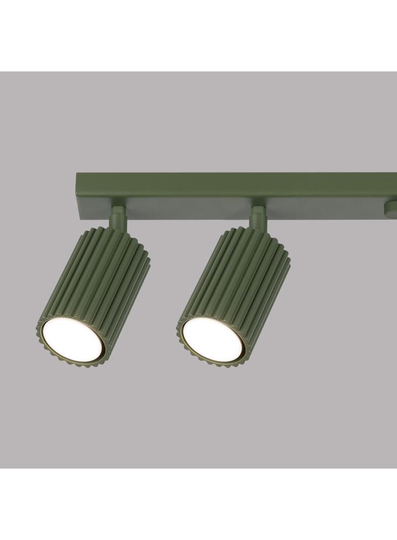 Sollux Plafon KARBON 6L zielony oliwkowy SL.1623