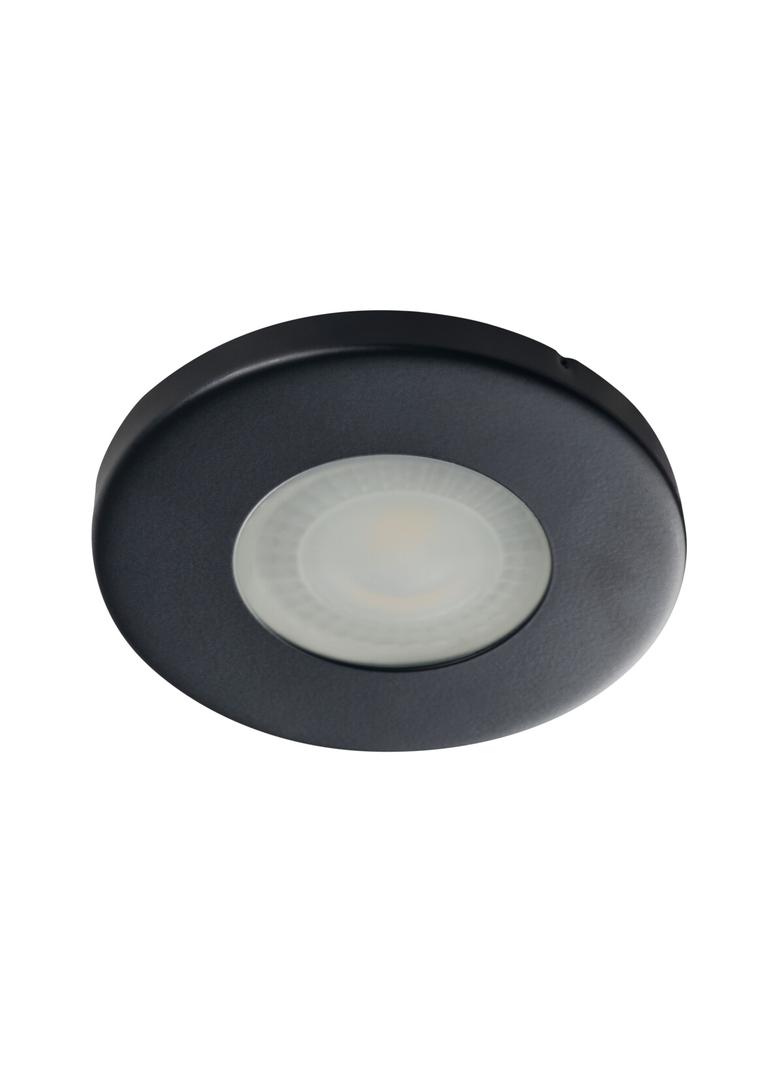 Oprawa punktowa 1x35W GU5,3 12V IP44 MARIN czarna CT-S80-B 32501 KANLUX
