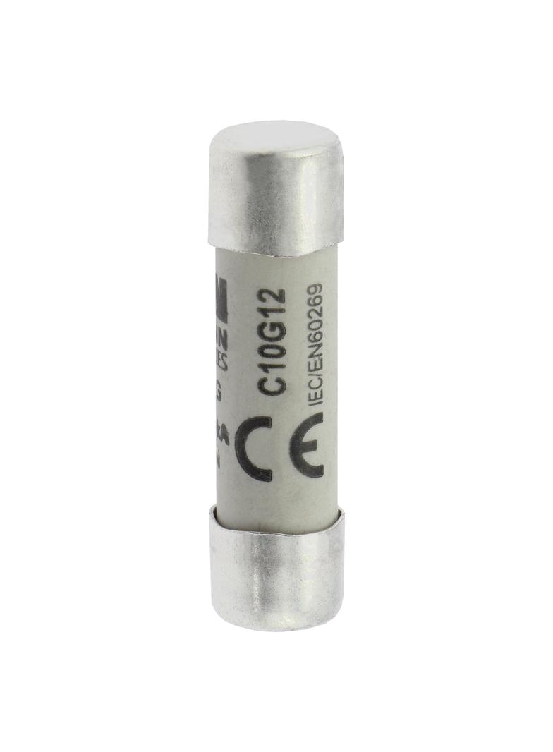 CYLINDRICAL FUSE 10 x 38 12A GG 500V AC Wkładka cylindryczna 10 x 38mm 12A GG 500V AC C10G12 EATON