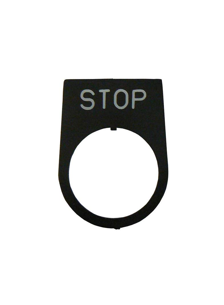 Tabliczka informacyjna NEF STOP