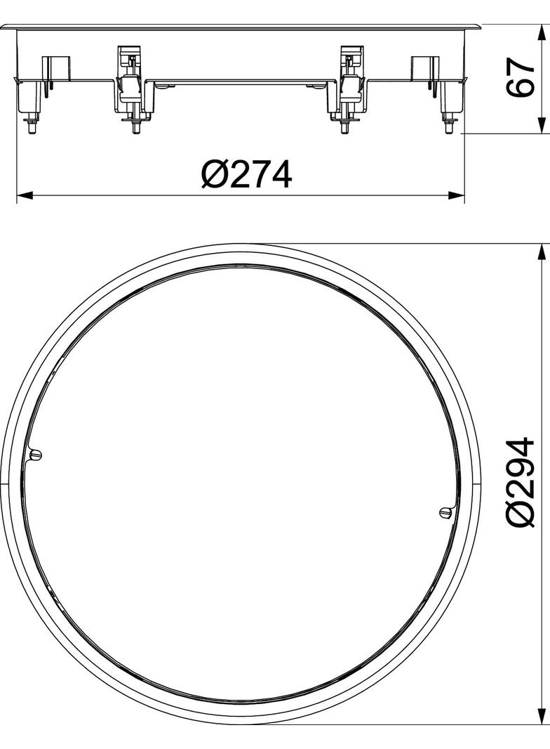 ZESR7/10U, WKŁADKA GNIAZDA PRZELOTOWEGO