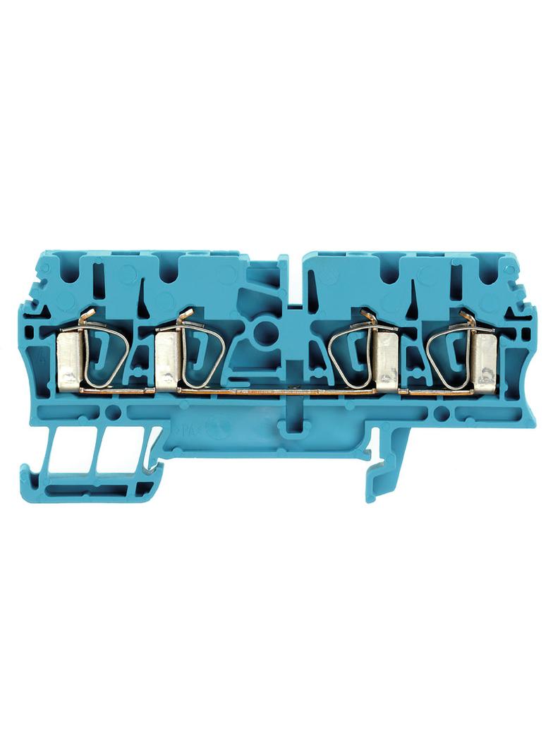 ZDU 2.5/4AN BL Złączka szynowa przelotowa, nr.katalogowy 1608580000