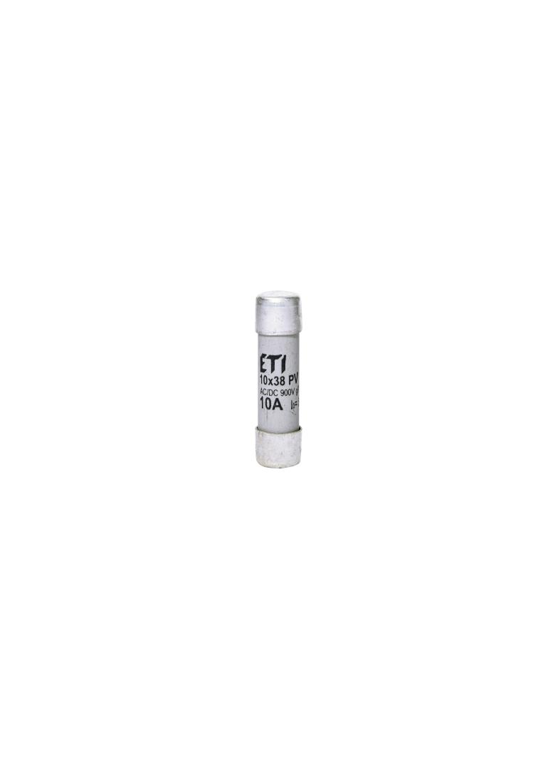 Wkładka topikowa cylindryczna PV gR 900V CH10x38 gR 10A 900V AC DC 002625031 ETI