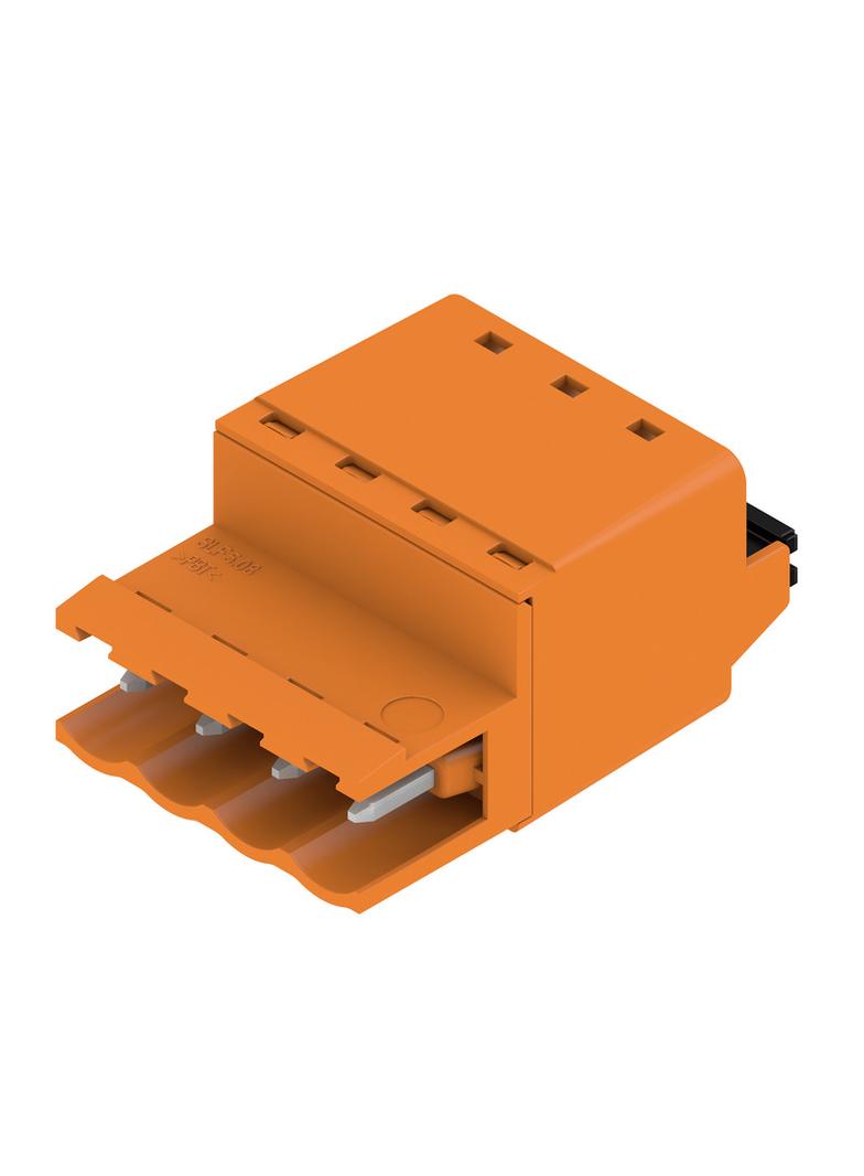 SLF 5.08/04/180 SN OR BX Wtyk PCB (złącze wiązki), 5.08 mm, Liczba biegunów: 4, PUSH IN, złącze sprężynowe /90szt./ 1335350000 WEIDMÜLLER
