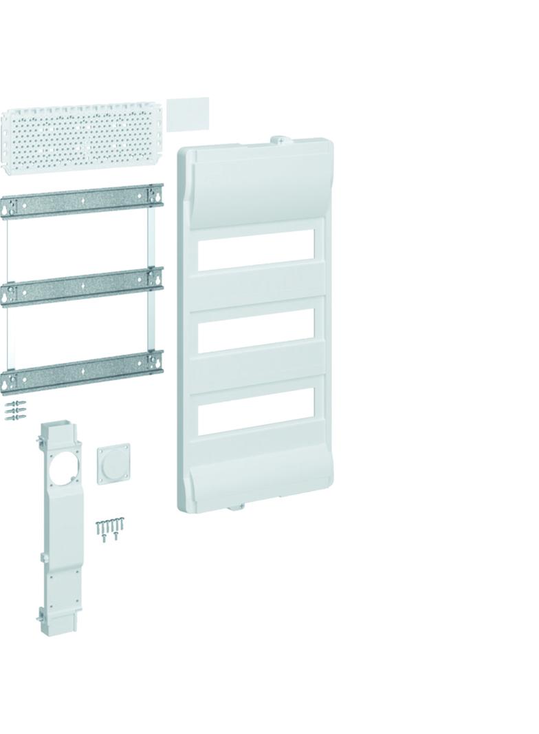 volta hybrid Zestaw dla wielkości 603 3x12 1x płyta montażowa bez gniazda VZ03NWH HAGER