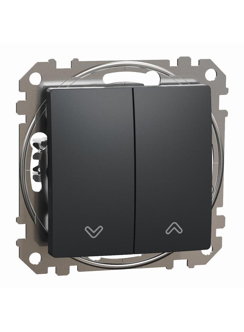 Sedna Design & Elements, łącznik żaluzjowy, czarny antracyt