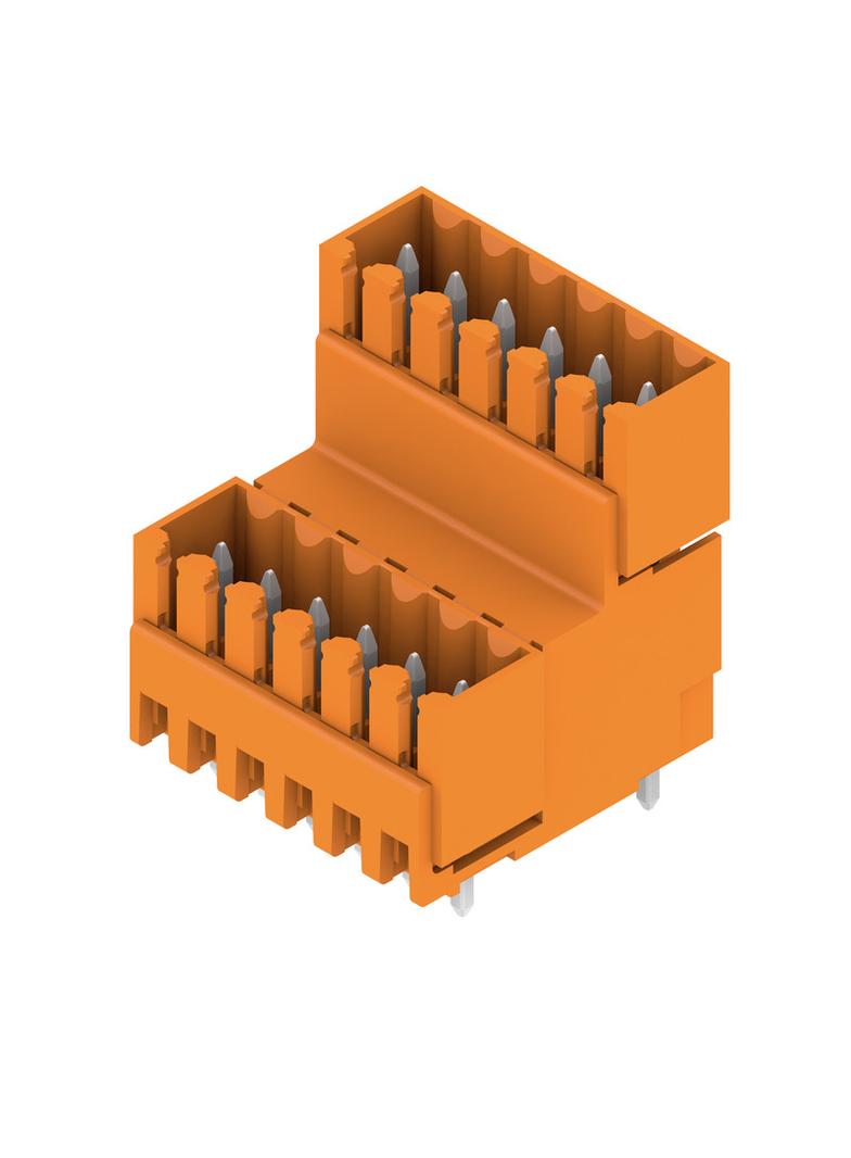 SLD 3.50V/12/180G 3.2SN OR BX Wtyki PCB (złącza płyty), 3.50 mm, Liczba biegunów: 12, kąt odejścia: 180° /50szt./ 1641130000 WEIDMÜLLER
