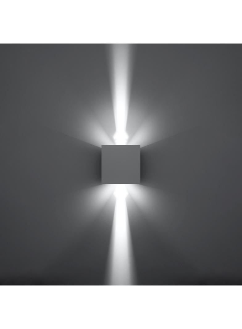 Sollux Kinkiet LUCA biały LED IP54 SL.0544
