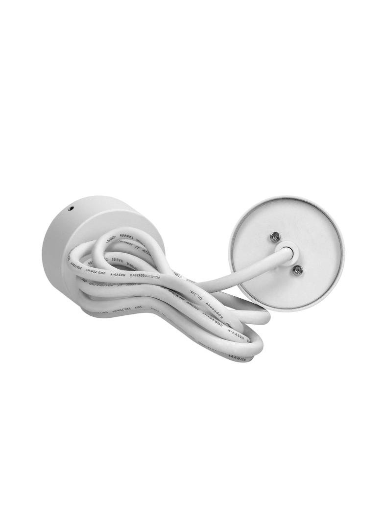 BARBRA PLR GU10 oprawa wisząca max 35W, IP20, okrągły, biały, aluminium AD-OP-6189WGU10 ORNO