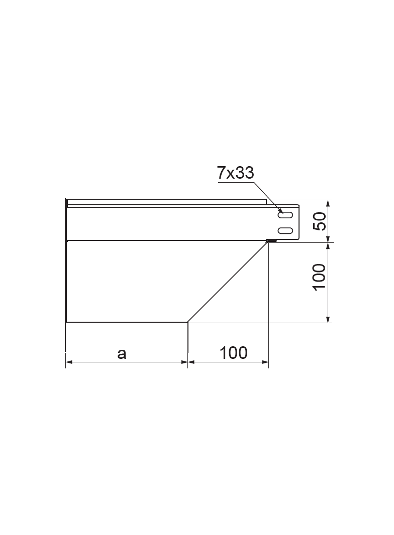 KRLBJ50H50 Kolanko redukcyjne lewe 1,0 mm