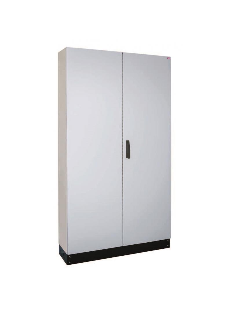 HXS300 4-12 PH1 Obudowa stojąca pusta, IP55, kl. I RAL7035 (1050x1850x300) z cokołem 100 mm