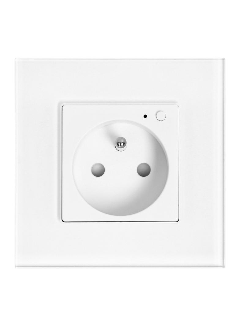 Gniazdo podtynkowe pojedyncze Tuya Smart Wi-Fi białe OR-SH-17205/W ORNO