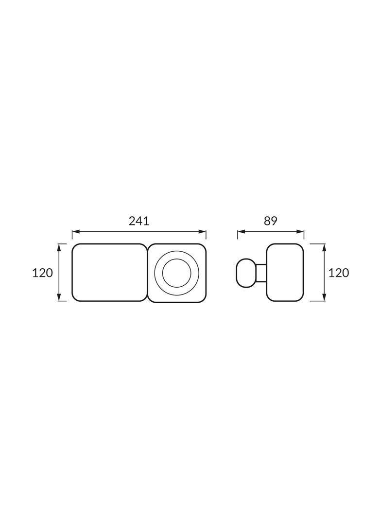 Oprawa COB LED do szynoprzewodu HL826L SILVER 4200K