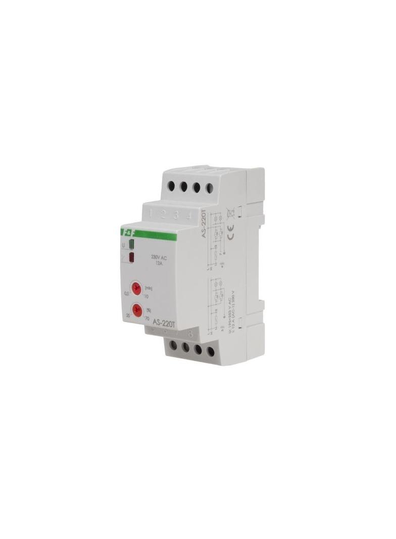Automat schodowy 230V AC z ostrzeganiem i przeciwblokadą do LED AS-220T F&F