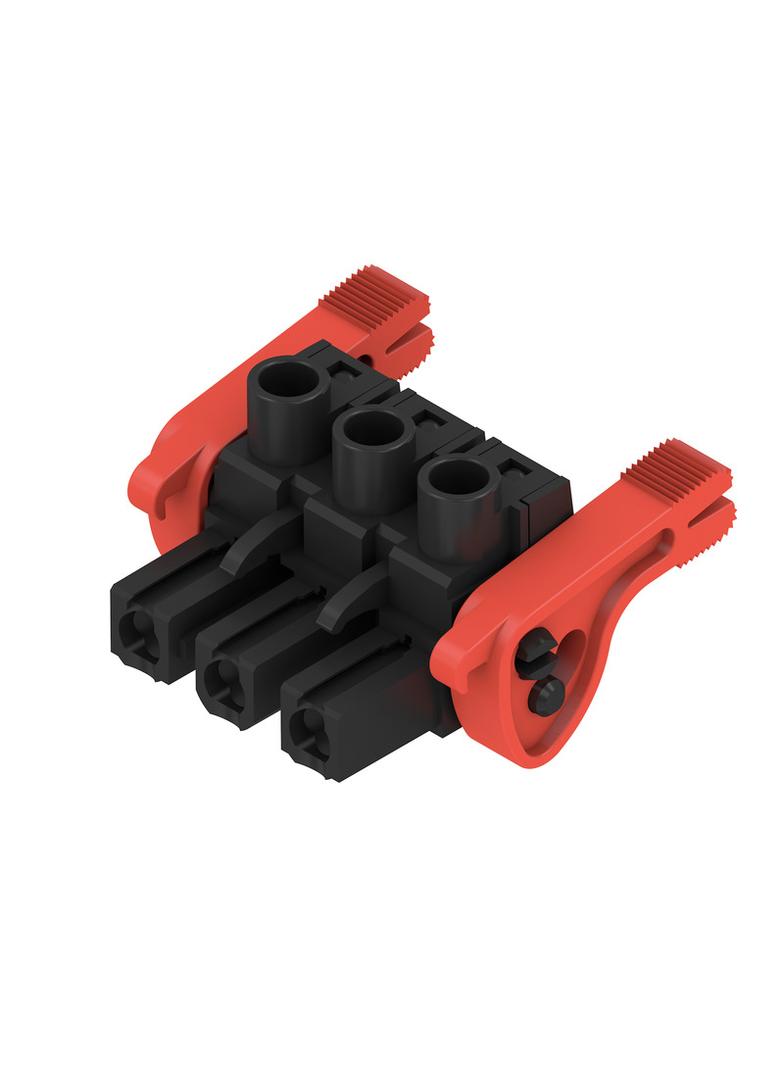 BLZ 7.62HP/03/180LR SN BK BX Złącze kablowe do płytek drukowanych /45szt./ WEIDMULLER