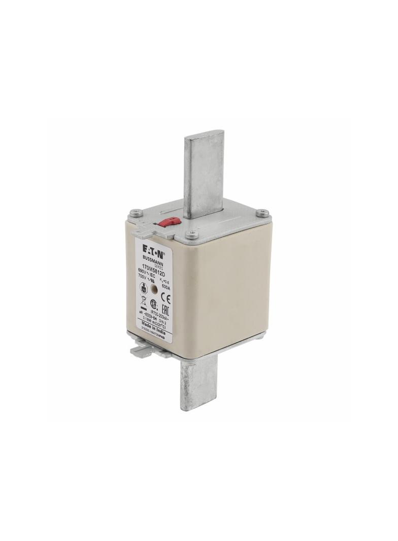 630A 690V aR DIN 2 HSDNH FUSE Wkładka szybka 630A AC 690V DIN 2 aR DIN IEC podwójny wskaźni 170M5812