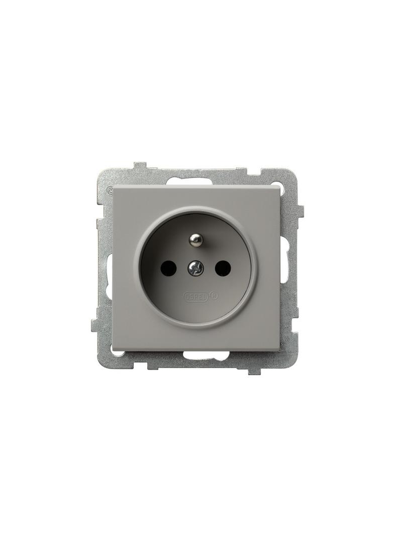 SONATA Gniazdo pojedyncze z uziemieniem kaszmir