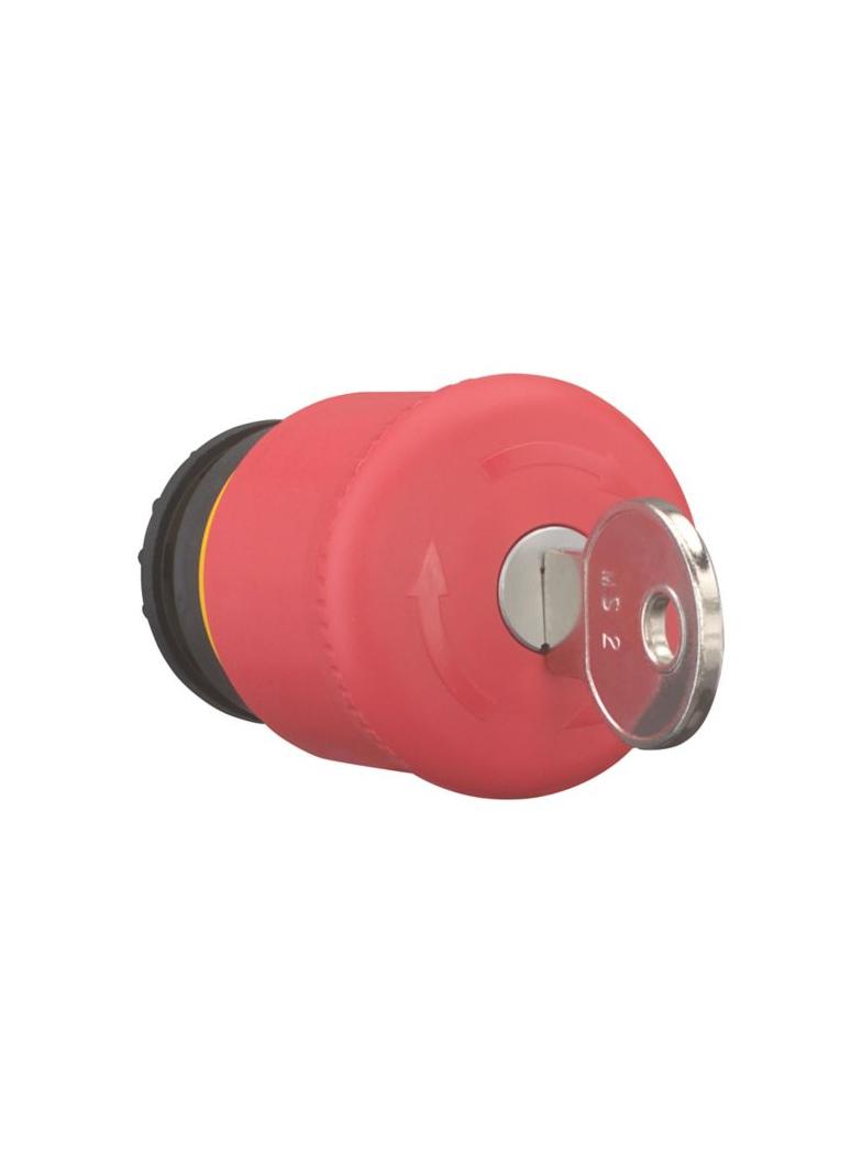 M22-PVS Przycisk bezpieczeństwa czerwony z kluczykiem bez podświetlenia 216879 EATON