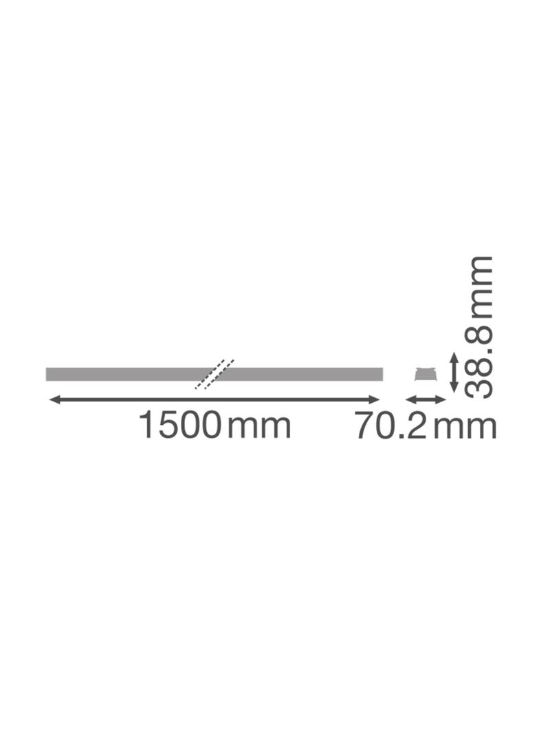 Oprawa TRUSYS FLEX P RAIL 1500 8P END WT