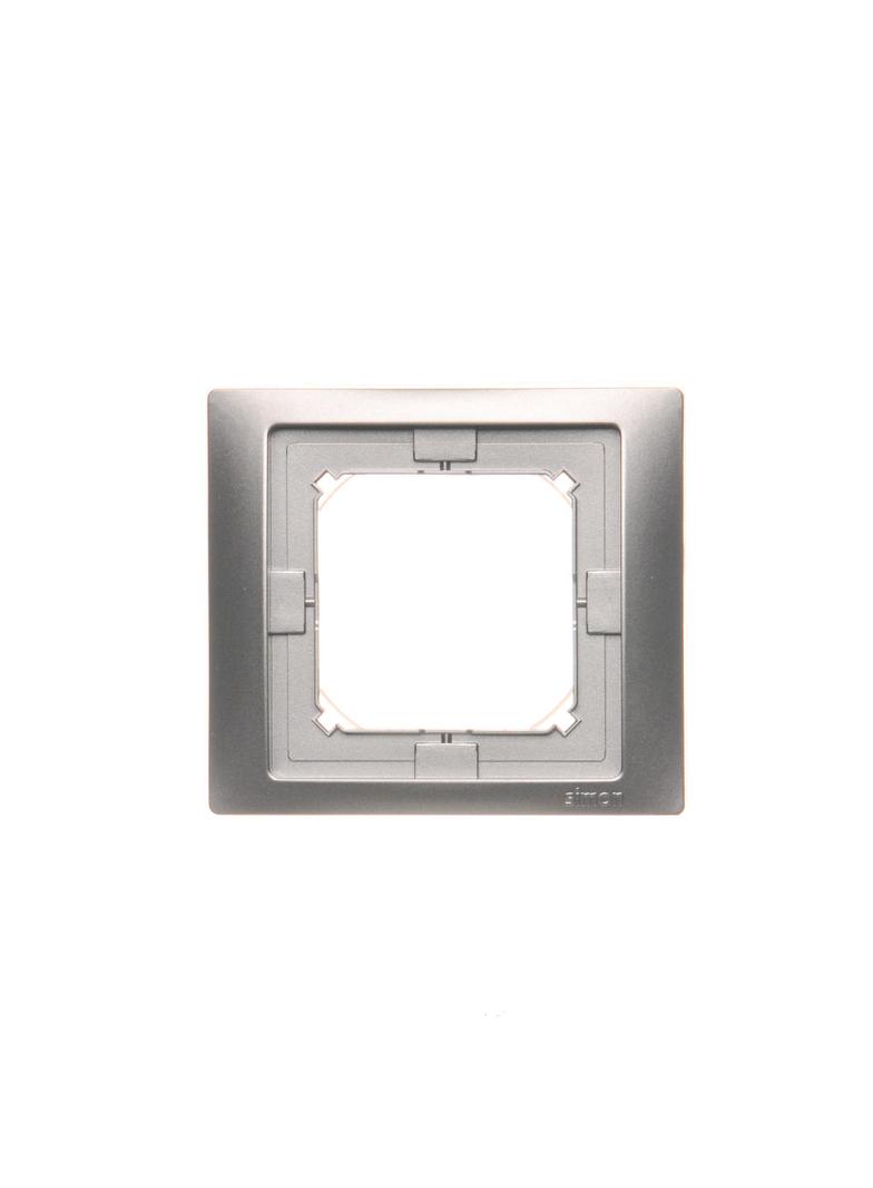 Simon Basic Neos Ramka 1-krotna NEOS do wersji bryzgoszczelnej IP44 z uszczelką stal inox BMRC1B/21 KONTAKT