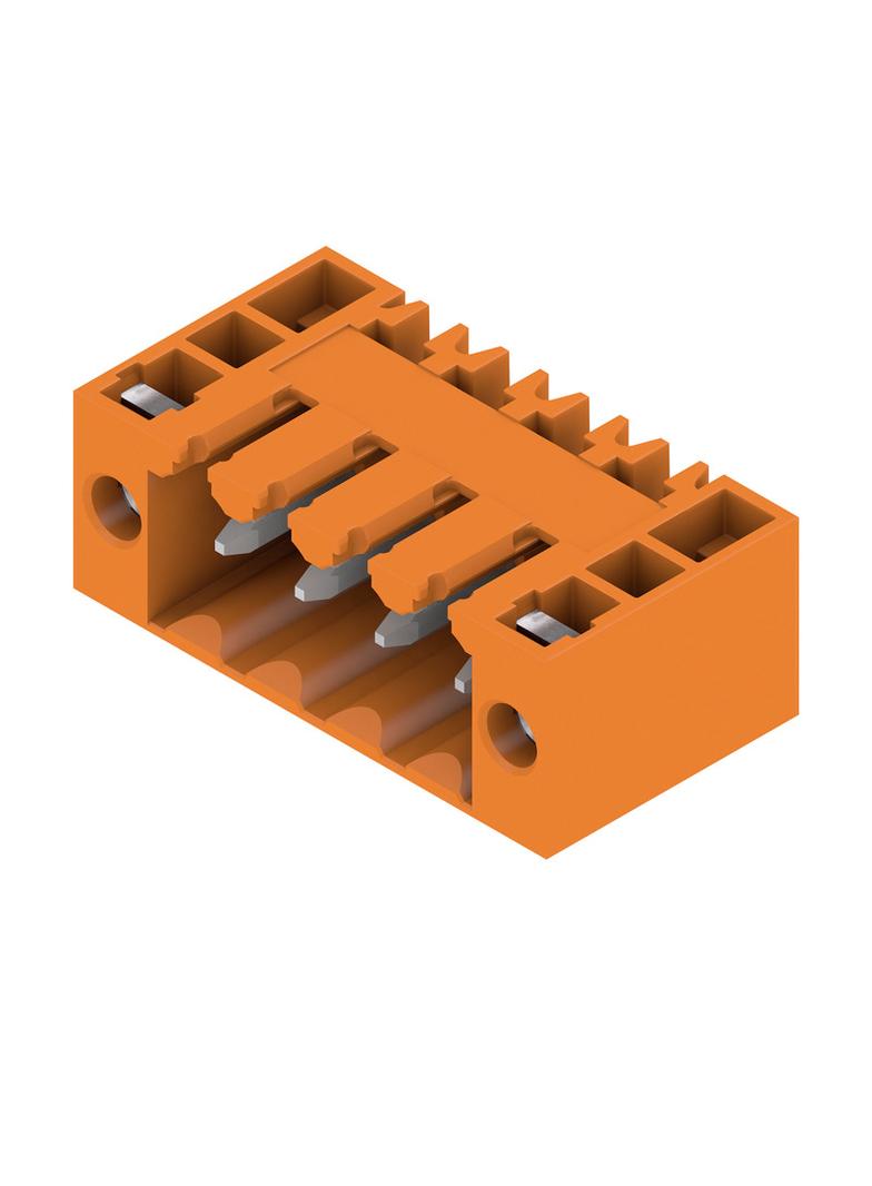 SL 3.50/04/90F 3.2SN OR BX Wtyki PCB (złącza płyty), 3.50 mm, Liczba biegunów: 4, kąt odejścia: 90° /100szt./ 1607060000 WEIDMÜLLER