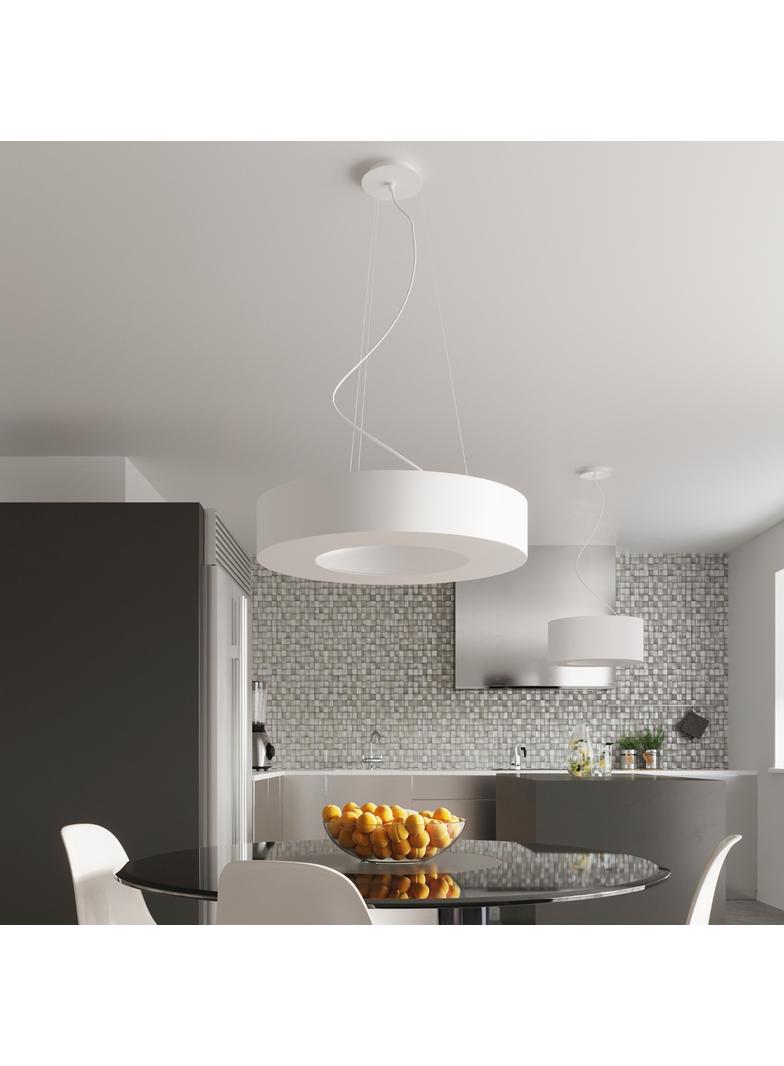 Sollux Żyrandol SATURNO SLIM 70 biały SL.0753