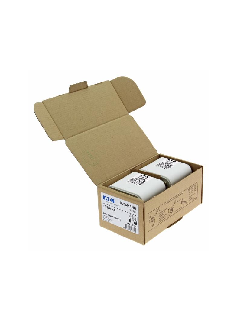 FUSE 630A 1250V 3BKN/75 AR CU Wkładka szybka 630A AC 1250V rozmiar 3 76x92x76 mm aR IEC UL 170M6344