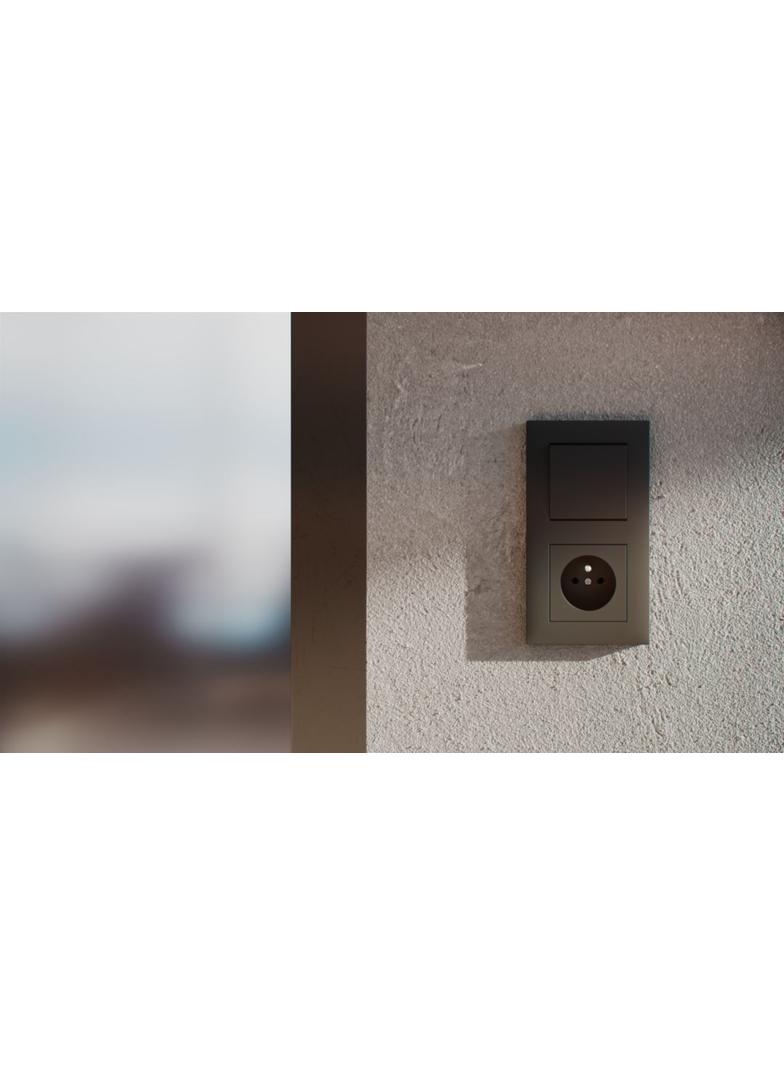 lumina Łącznik kontrolny 1-biegunowy czarny WL0213 HAGER