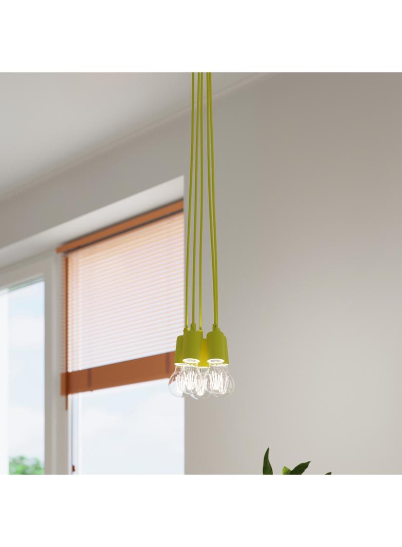 Sollux Lampa wisząca DIEGO 1 żółta SL.0578