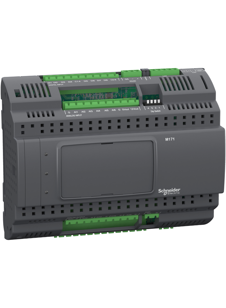 Modicon M171, Sterownik PLC HVAC, 9xDI 6xAI 7xDO 5xAO CAN Modbus SL zasilanie 24 48V