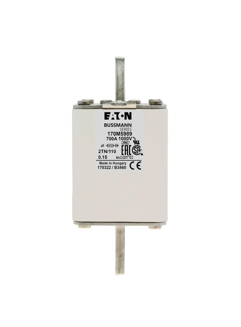 700A 1000V 2TN/110 aR INDICATOR FUSE Wkładka szybka 700A AC 1000V DIN 2 59x75x138 mm aR, 170M5989 EA