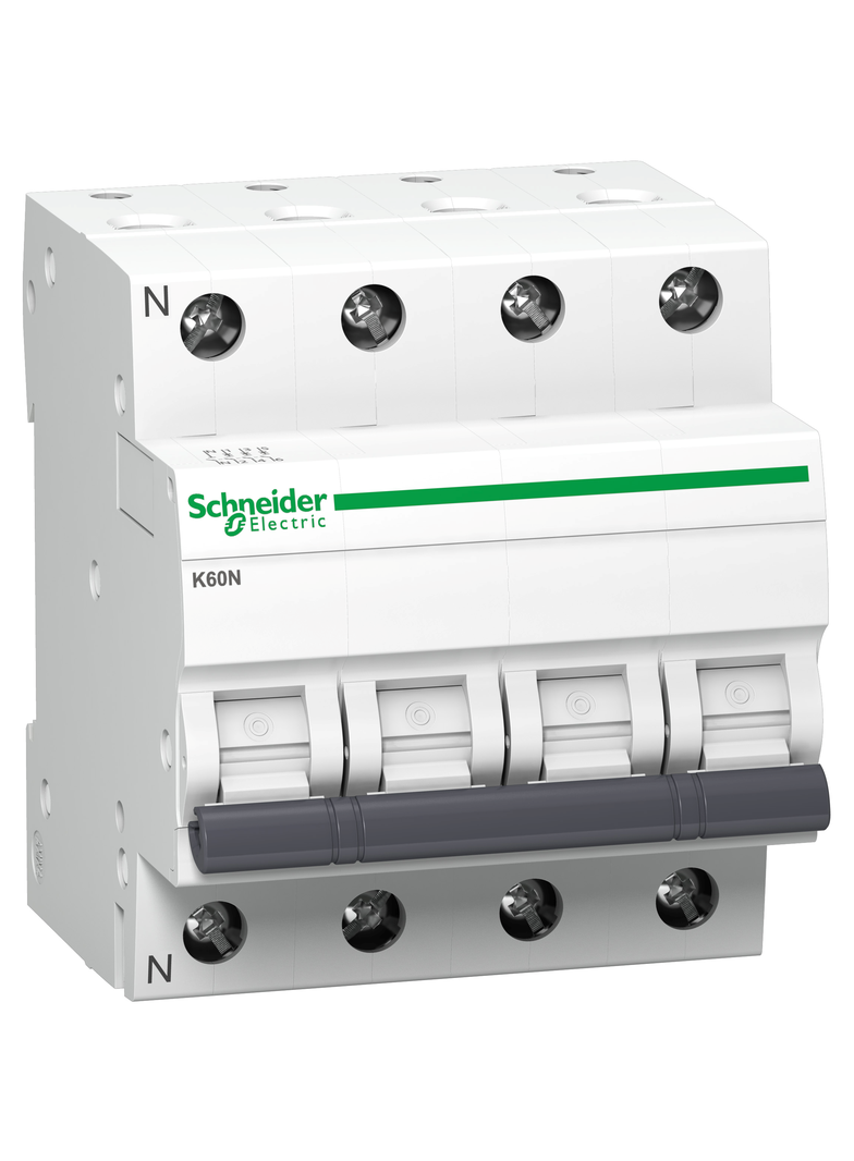 Wyłącznik nadprądowy K60 3P+N C16A A9K02716 Schneider